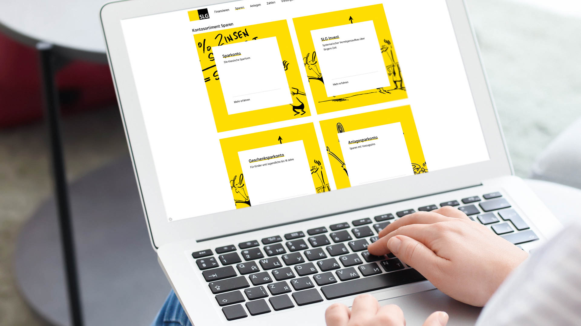 Kontosortiment der Spar + Leihkasse Gürbetal